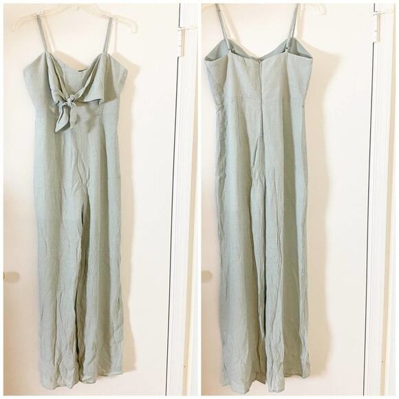 New Style State Wide Leg Jumpsuit Mint Green 10 - Picture 4 of 16